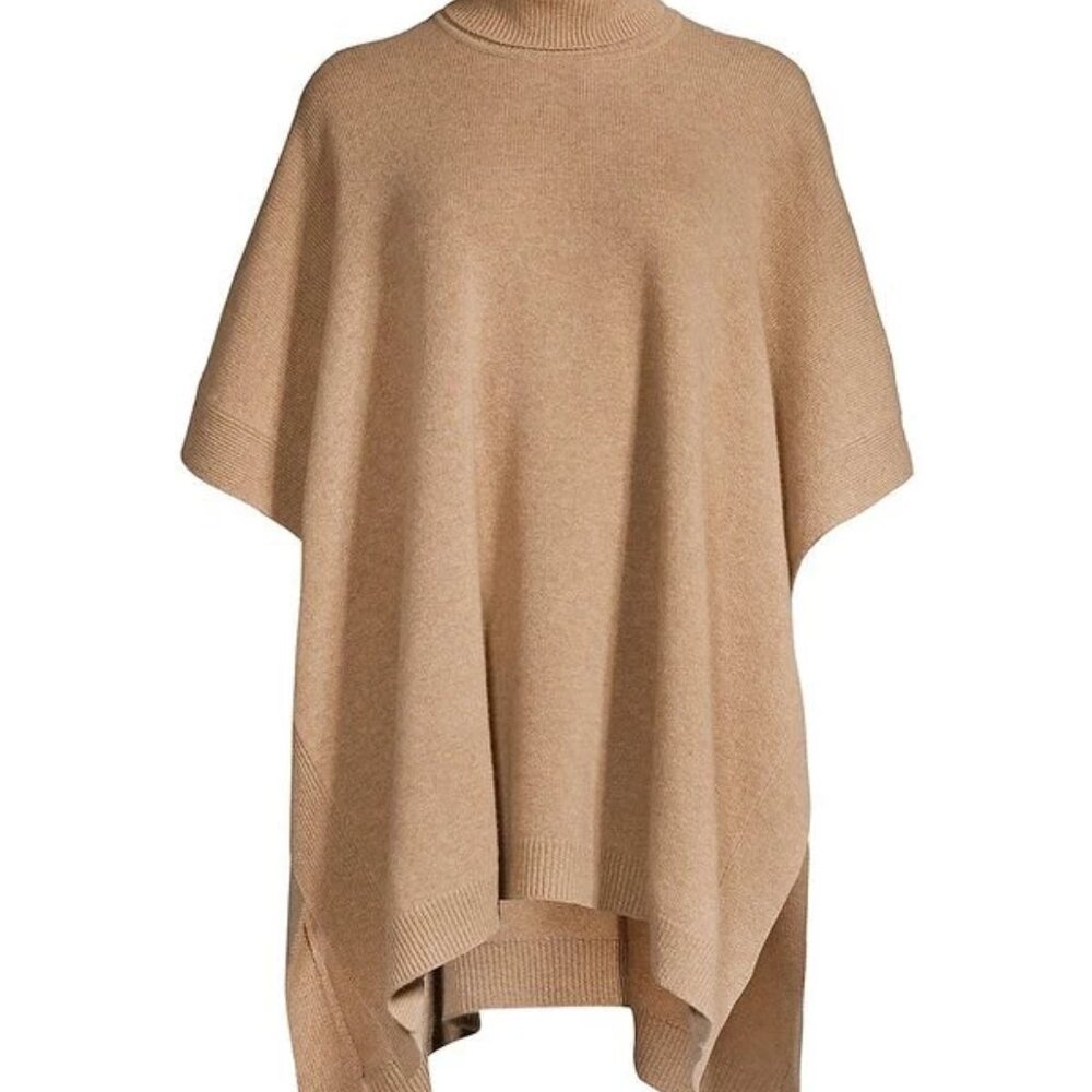 SIZE:OSFM (UP TO SIZE 2X) HUGO BOSS MUSHROOM HIGH NECK PONCHO